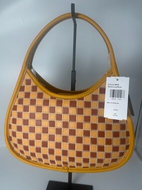 Coachtopia Ergo Bag In Checkerboard Upcrafted Leather